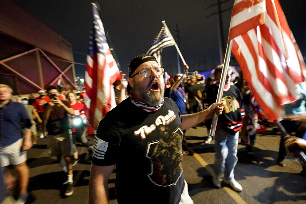 Election protests in Phoenix